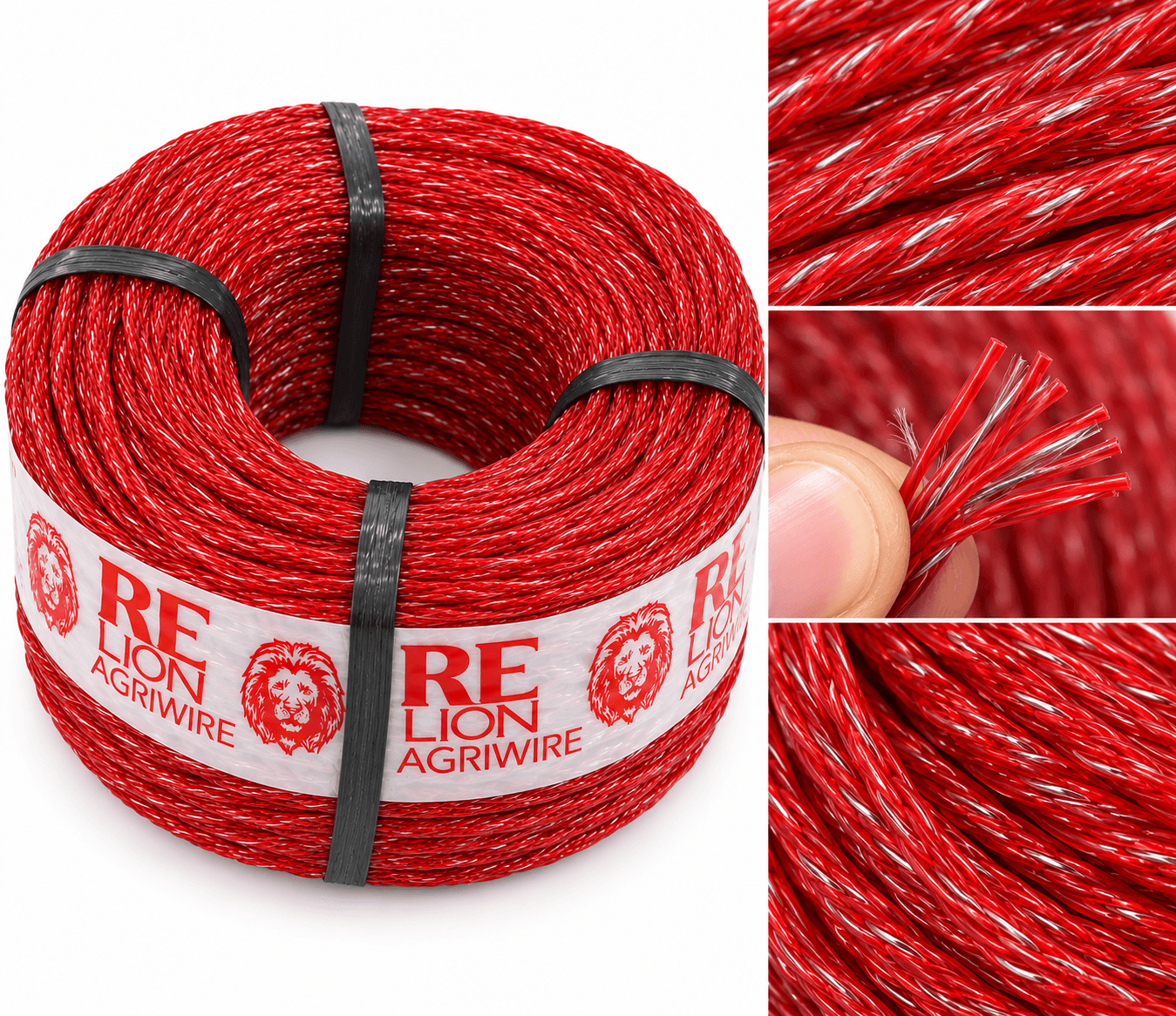 RE LION Agriwire 304 A-Grade jhatka steel wire 2KG
