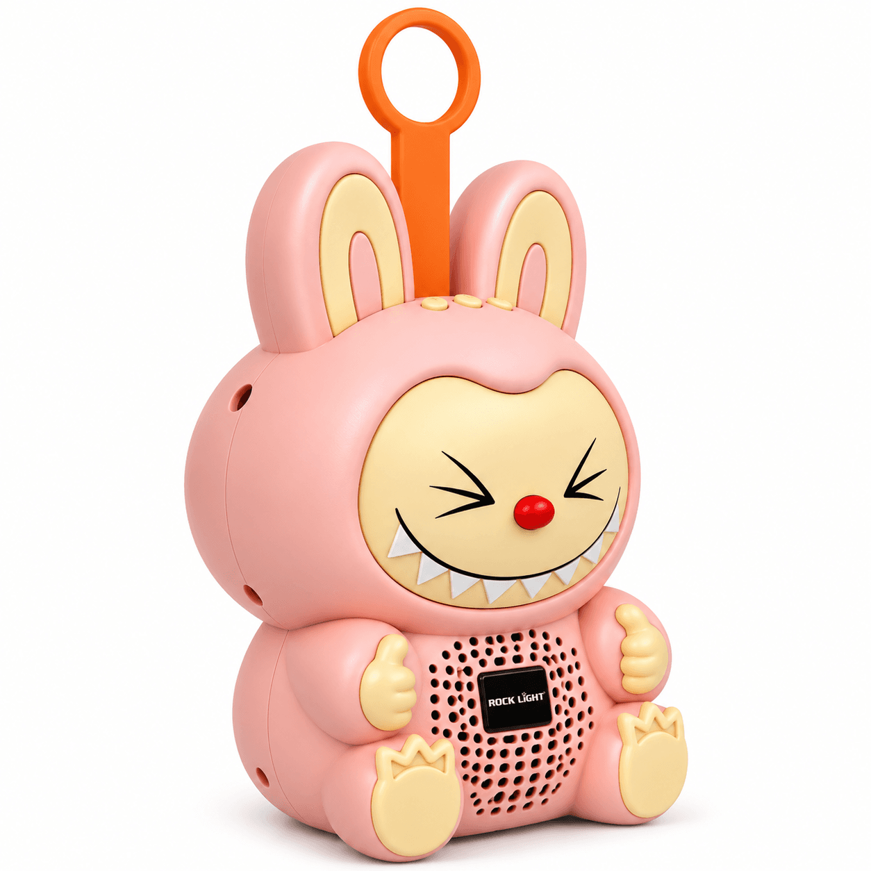 ROCK LIGHT LABUBU 2 Wireless Bluetooth Speaker – Pink Bunny Design, 5W, Rechargeable
