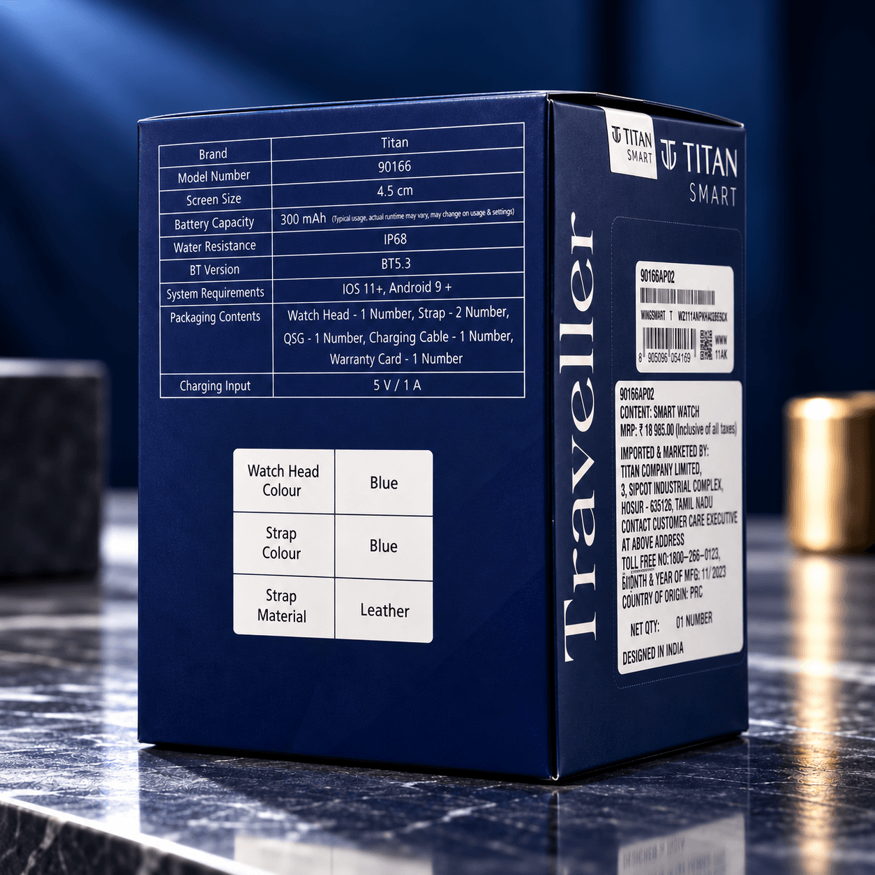 Titan Traveller Smartwatch box