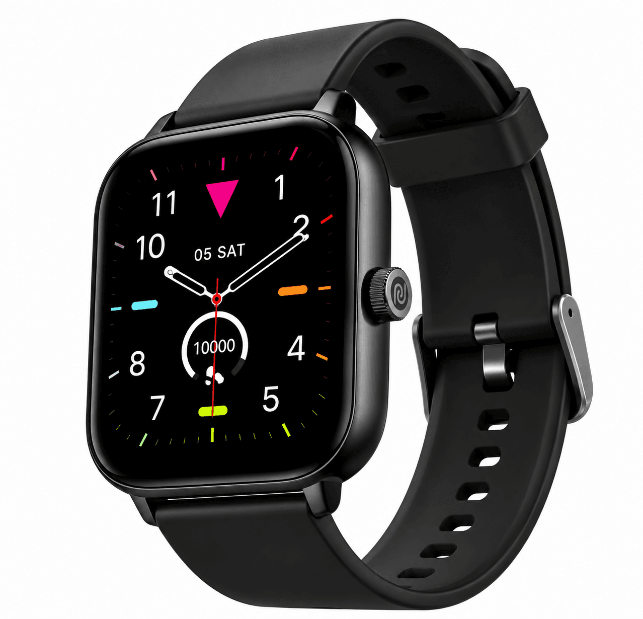 Noise ColorFit Icon Buzz Smartwatch with 1.69 Inch Touchscreen, Bluetooth Calling, Heart Rate & SpO2 Monitoring – Jet Black