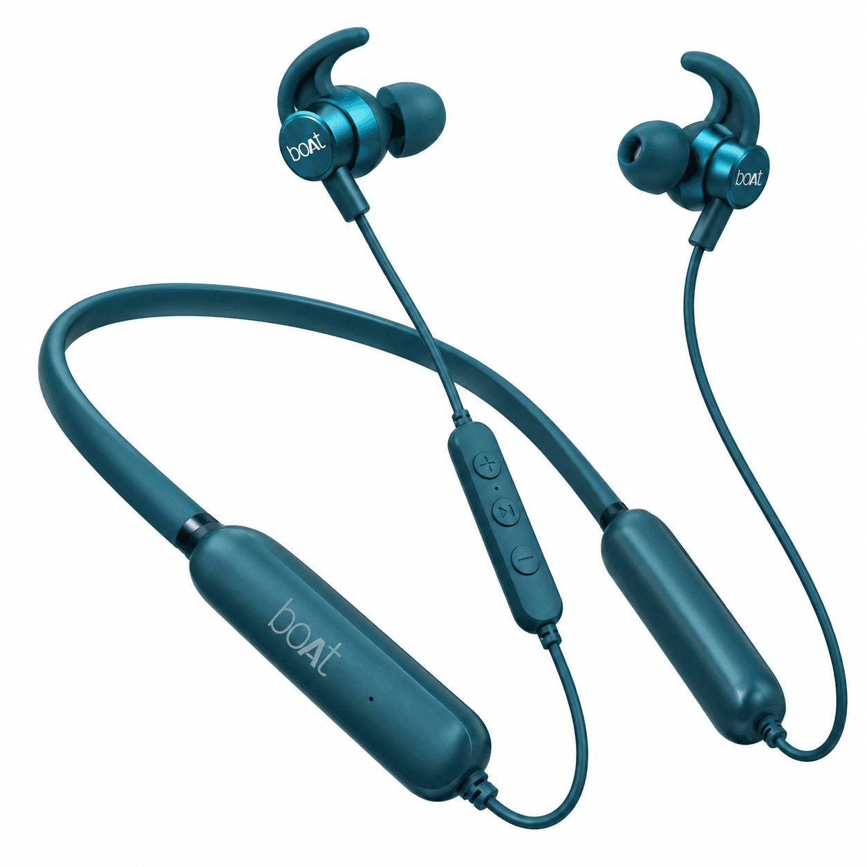 boAt Rockerz 333ANC Wireless Bluetooth Neckband with ANC, 24H Playback, ASAP Charge, ENx Technology – Moon Grey