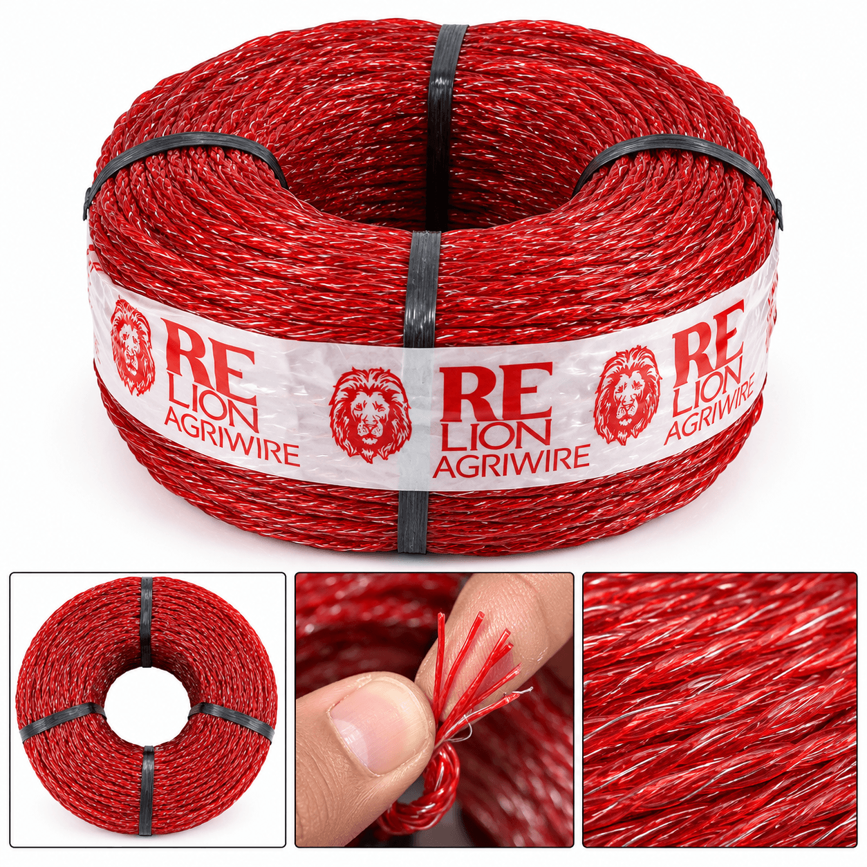 RE LION Agriwire 304 A-Grade jhatka steel wire 2KG