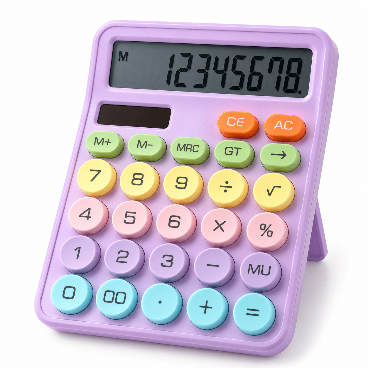 KK-2688 Cute Pastel Colour Calculator