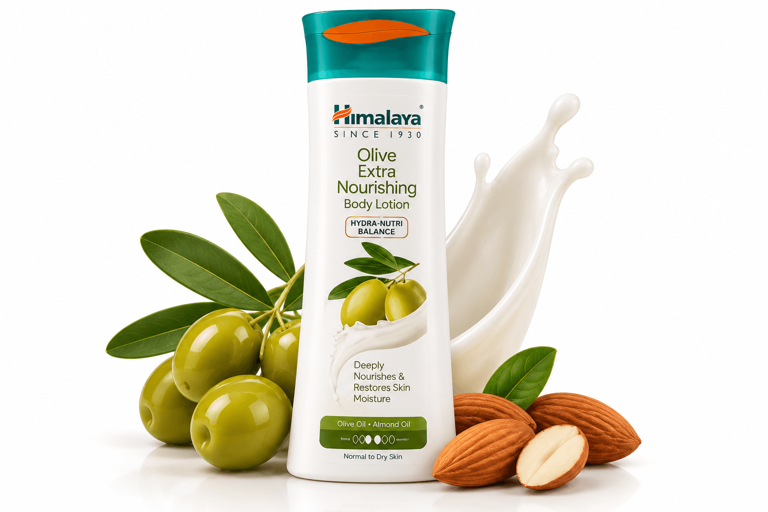 Himalaya Extra Nourishing Olive Body Lotion – Deep Moisturising Skin Care