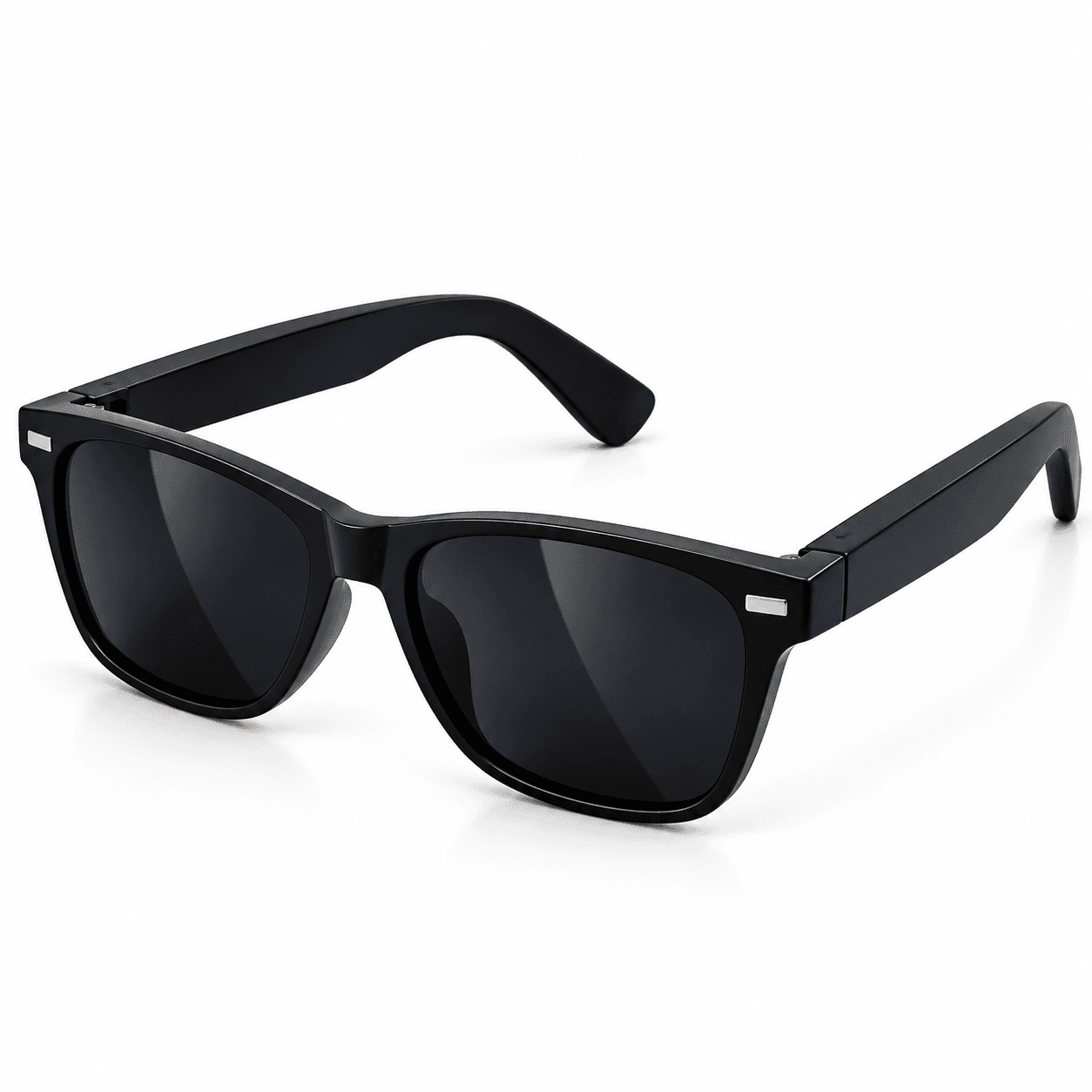 2i Talk Bluetooth Smart Sunglasses – Wireless Audio Glasses with Built-in Mic, Touch Control & Rechargeable Battery (Black)