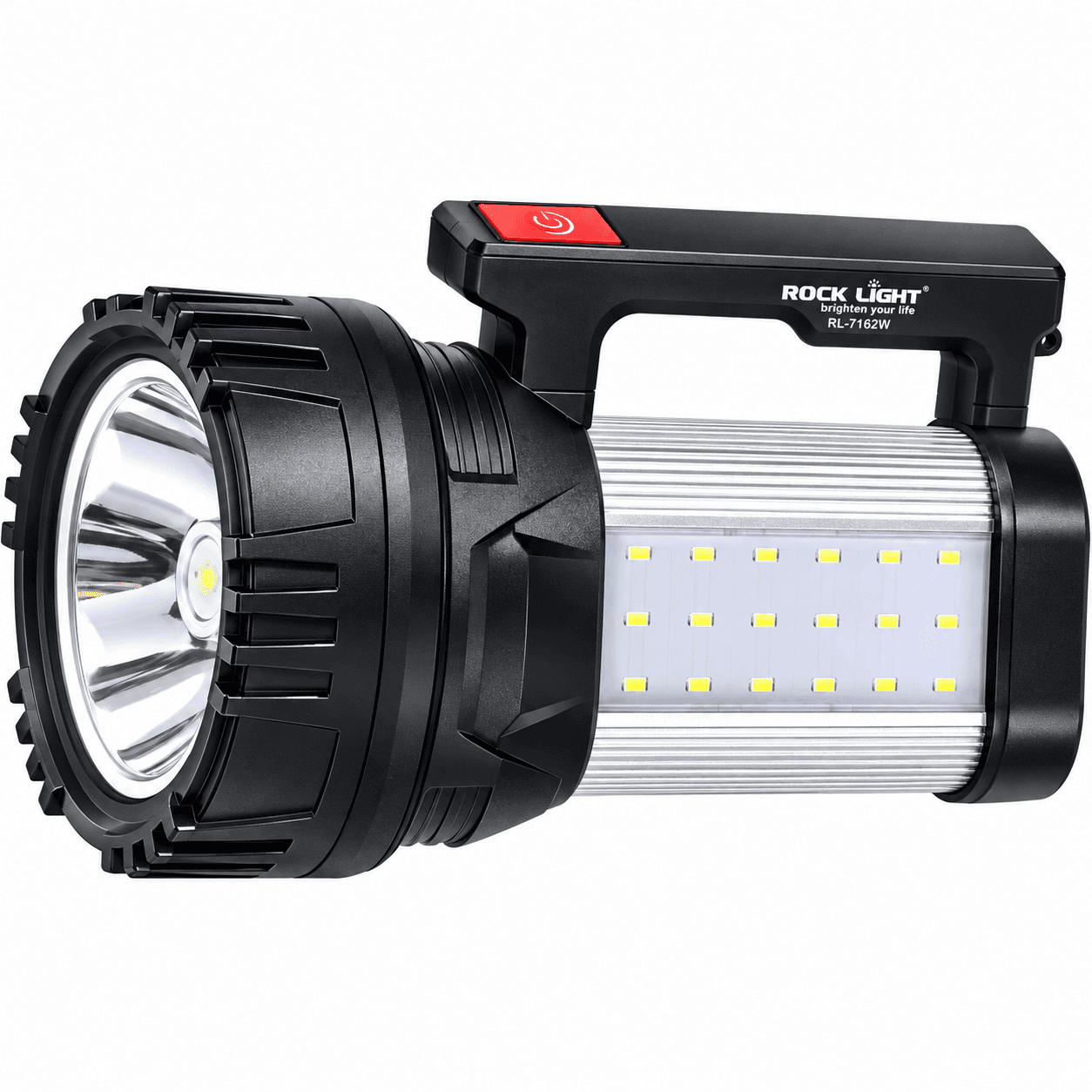ROCK LIGHT RL-7162W Rechargeable LED Searchlight with Side Light